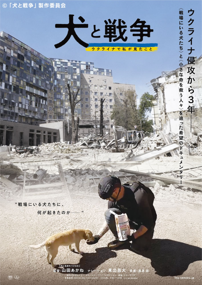 映画「犬と戦争-ウクライナで私が見たこと」